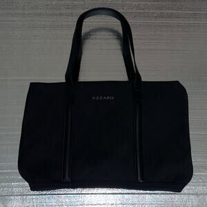 Azzaro Black Weekender Duffel Bag Travel Gym Carry-On Overnight Unisex NWOT